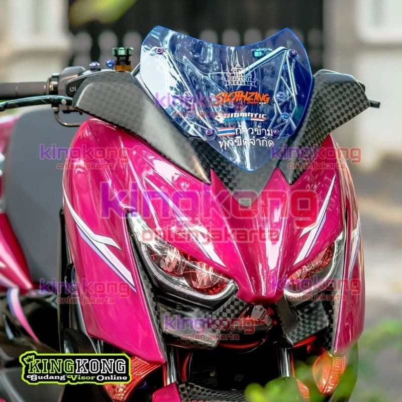 กระจกบังลม XMAX สปอร์ตยุโรป, Visor XMAX, กระจกบังลม XMAX maxhield Xmax สปอร์ตยุโรป กระบังหน้า X-max