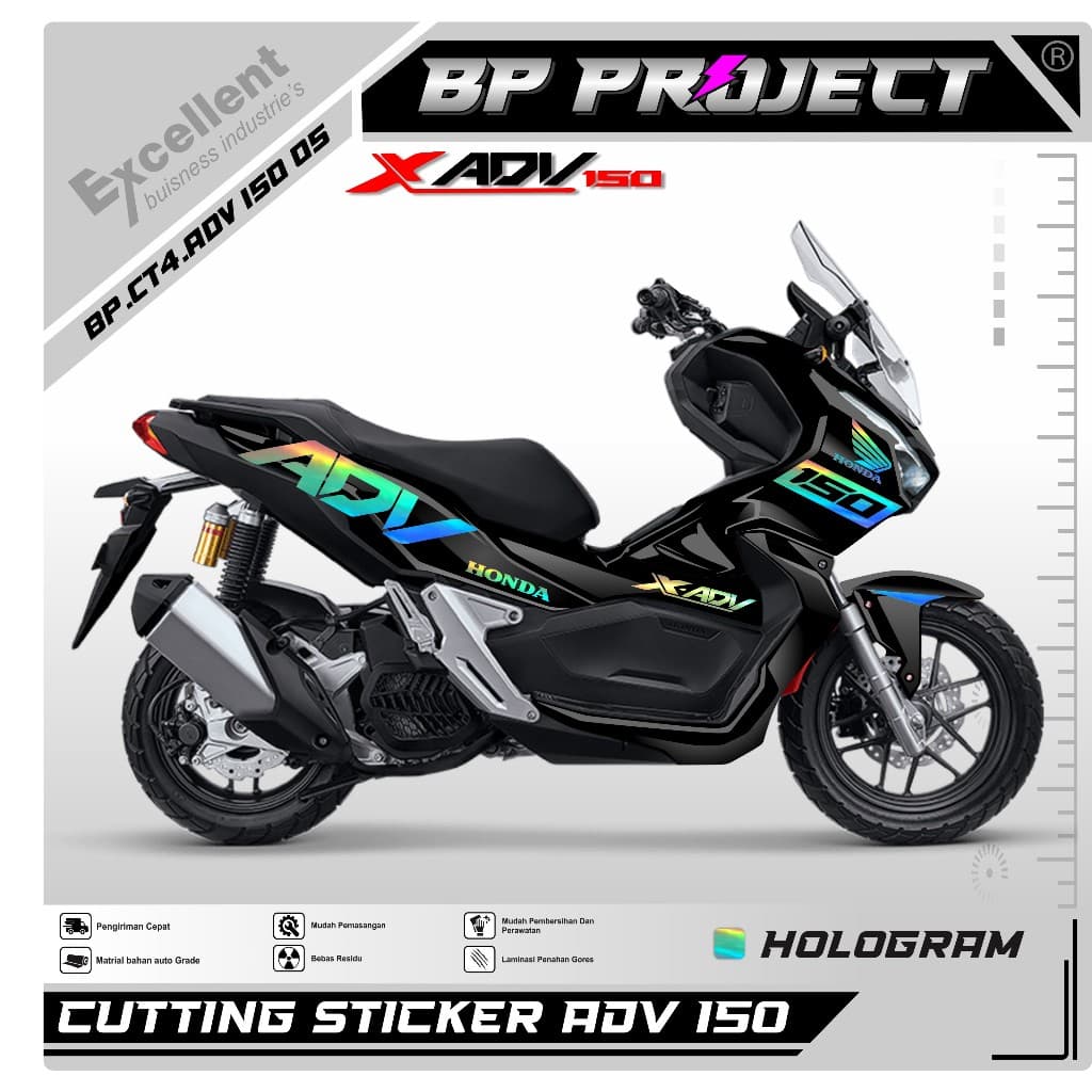 ADV 150 - สติ๊กเกอร์ตัด ADV 150 - สติ๊กเกอร์ตัด ADV 150 LIST OF HONDA ADV 150 ฉบับพิเศษ MOTORCYCLE BODY VARIATIONS