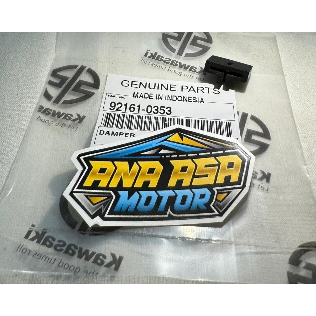 ต้นฉบับ Kawasaki Ninja SS R แดมเปอร์หม้อน้ํา / ฝาครอบยาง - 92161-0353