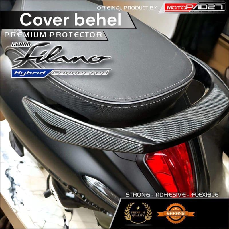 Motopad27 3D สติกเกอร์นูน Yamaha grand filano สติกเกอร์เรซิ่นฝาครอบ grand filano 125 filano รถจักรยานยนต์ผัด 2023 2024