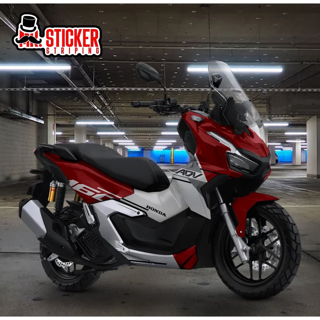 รูปลอก Honda ADv 160 ADV 150 สติ๊กเกอร์แบบกําหนดเองแบบเต็มตัว ออกแบบฟรี motif Ultra Sport