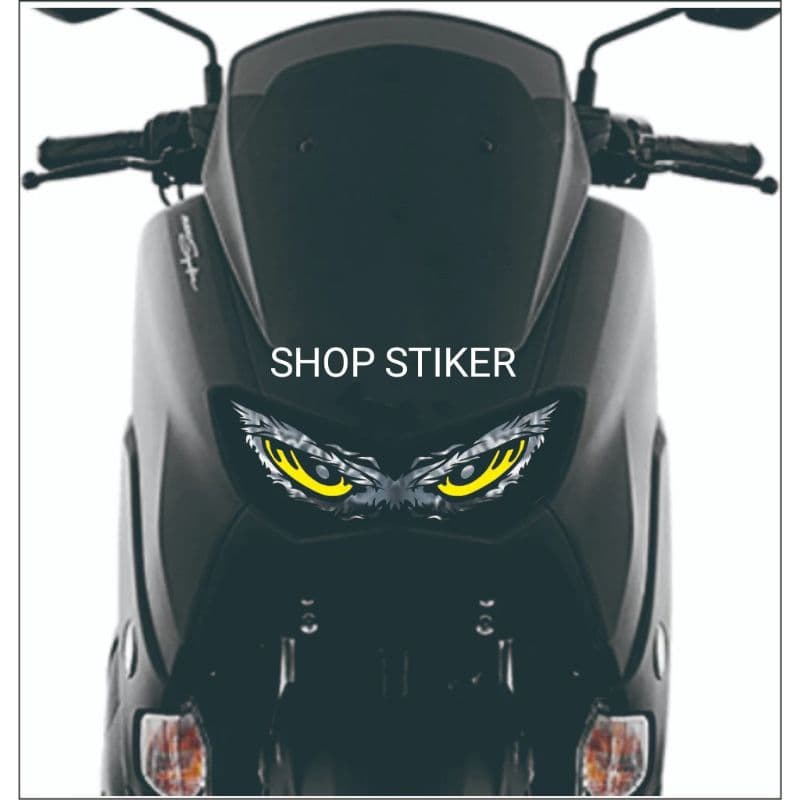 สติ๊กเกอร์ตา MATA Eagle สําหรับไฟ nmax ใหม่ | สติ๊กเกอร์ตา nmax ใหม่ | สติ๊กเกอร์วาริชั่นแสง Yamaha nmax
