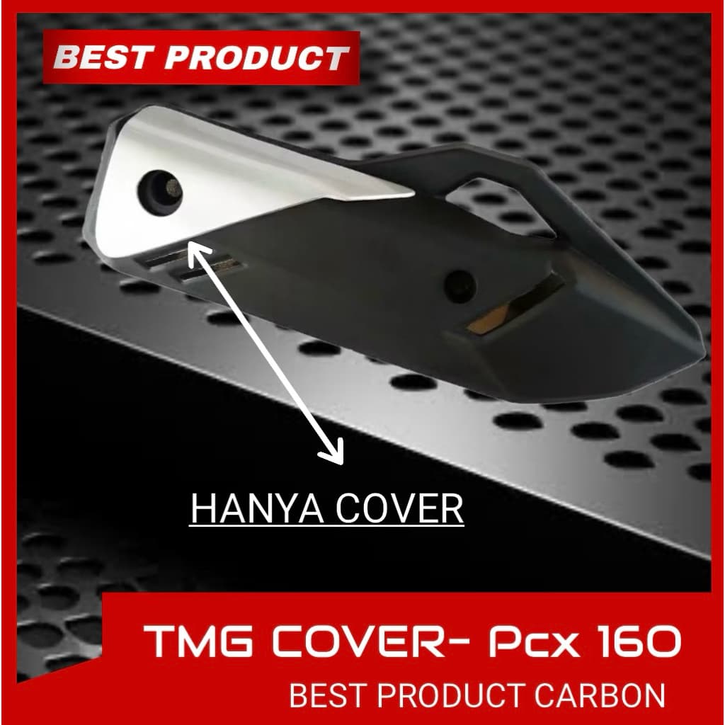 PCX 160 M 1 EXHAUST COVER GARNISH PCX 160 ฝาครอบท่อไอเสีย GARNISH
