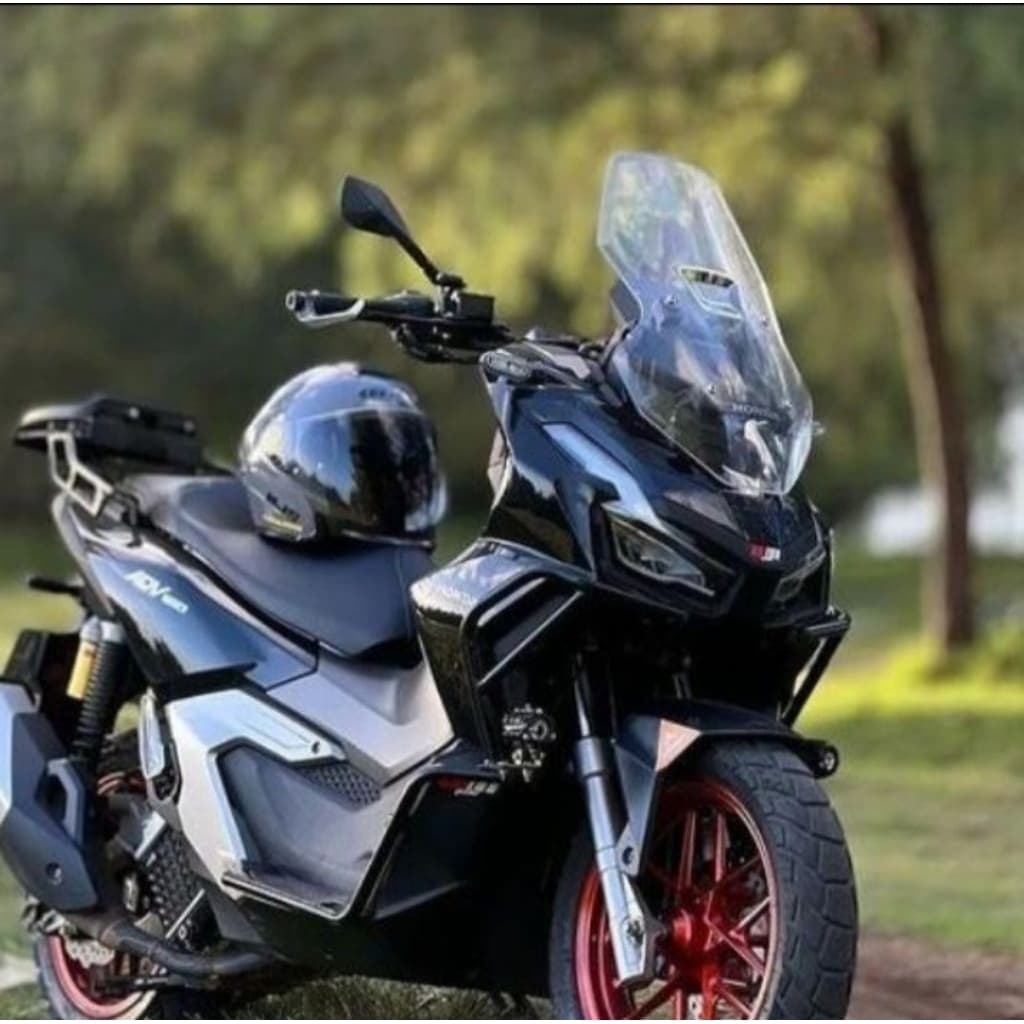 กระจกบังลม ADV 160 Visor ADV 160 PNP 150 Visor ADV160 รุ่นมาตรฐาน 4 มม. รูหนา