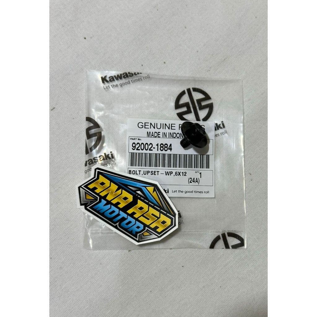 Kawasaki Ninja R SS ภายใต้สลักเกลียว Fender Kawasaki Ninja RR R SS Original Front Fender Bolts - 92002-1884
