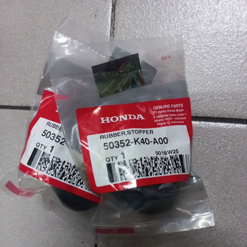 MESIN 50352K40A00 – ยาง STOPPER, ยางจับสําหรับ ADV 160, PCX 160, VARIO 160, เครื่องยนต์ STYLO ORIGINAL AM