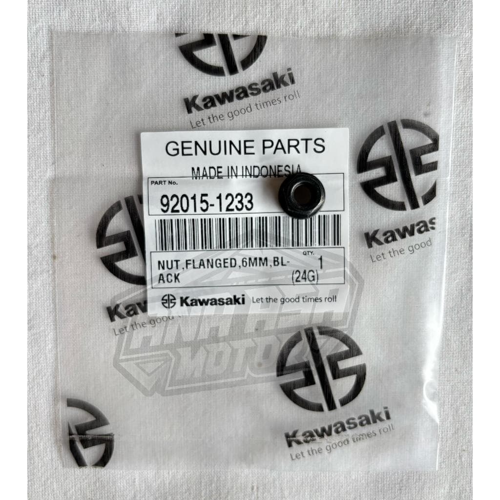 GANTUNGAN Kawasaki Ninja RR OLD Upper Fairing Bracket Nut Original Kawasaki Ninja R SS Exhaust Hanger Nut - 92015-1233