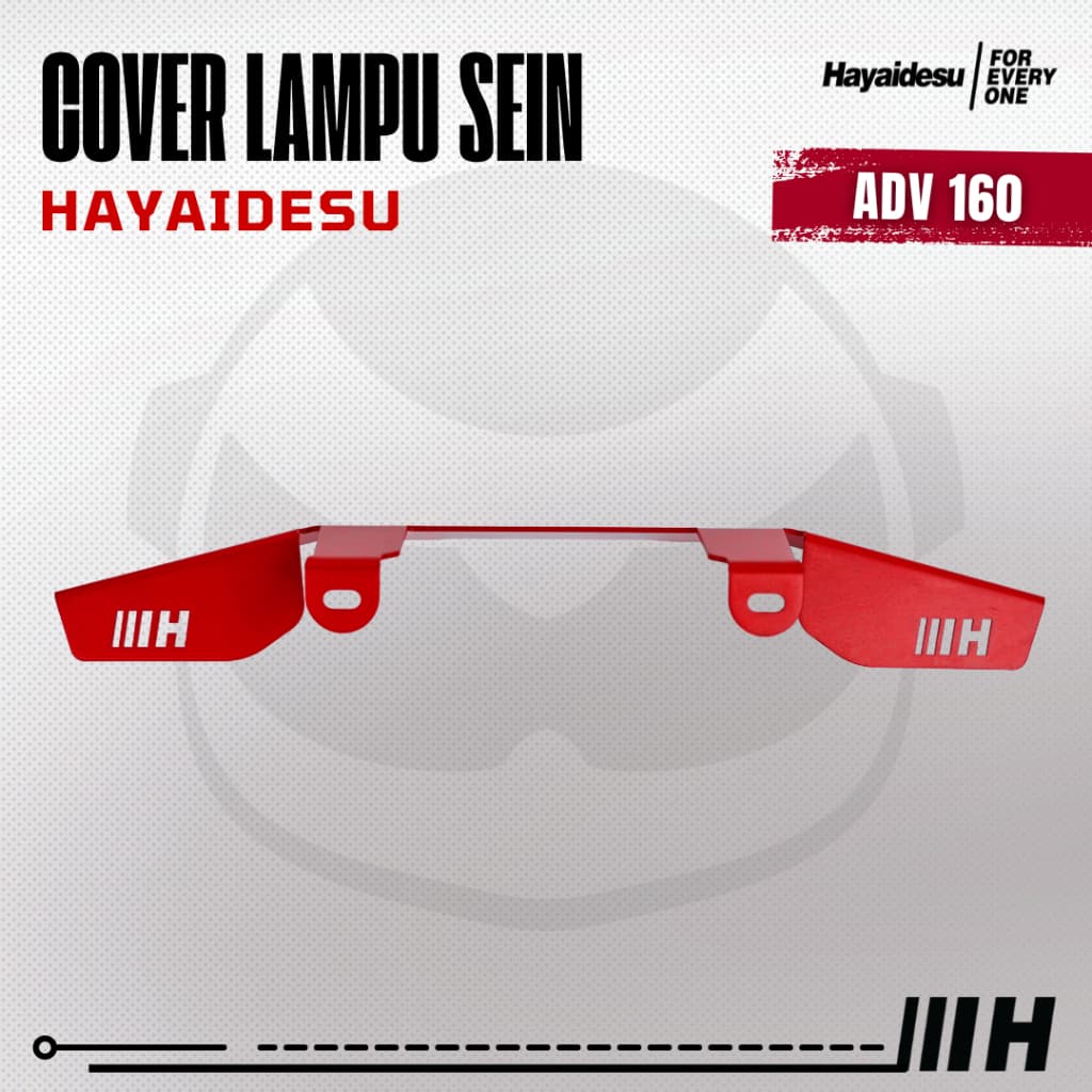 ฝาครอบตัวป้องกันไฟเลี้ยวด้านหลังสําหรับ Honda ADV 160 HAYAIDESU
