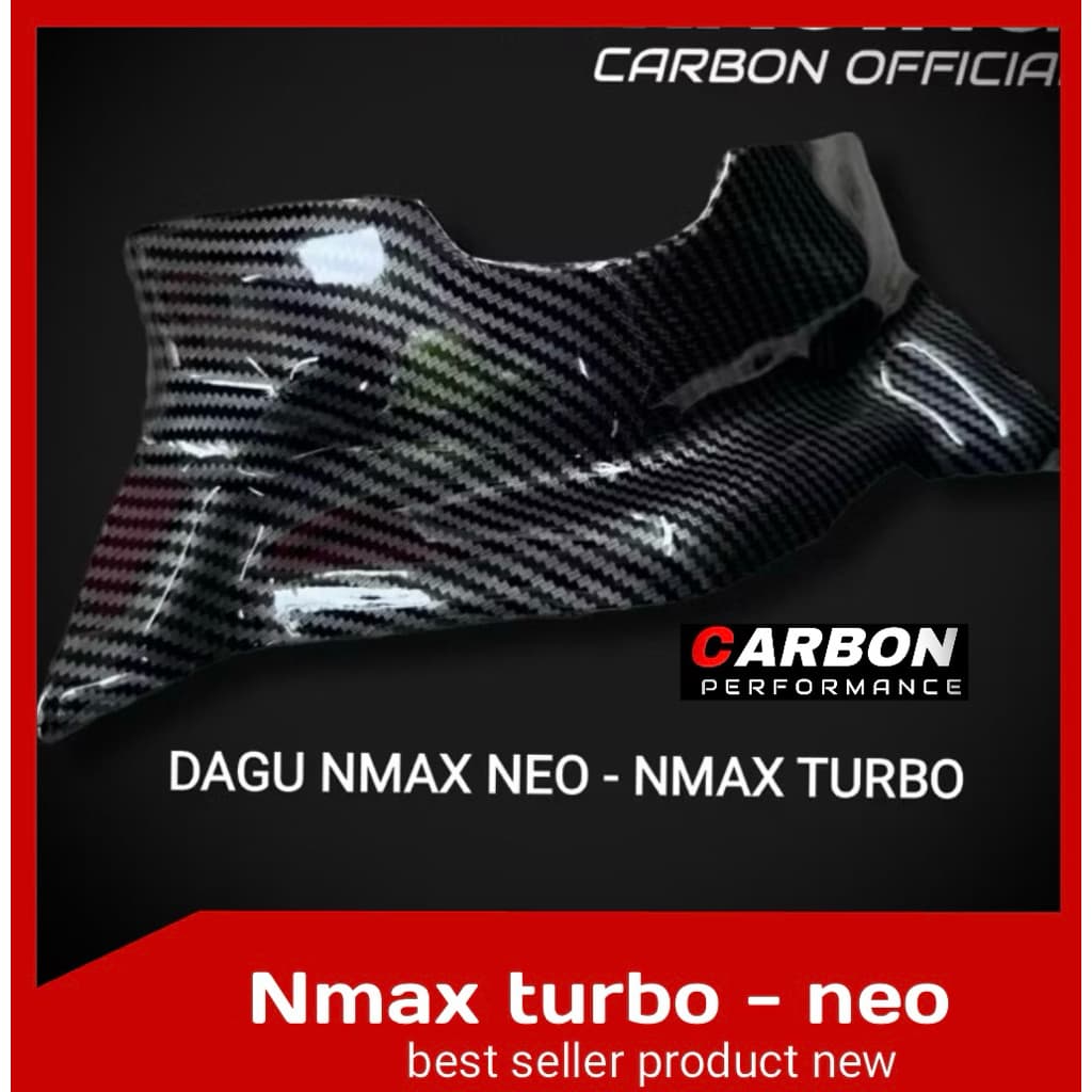 NMAX NEO CARBON NMAX TURBO คาร์บอนชิน ▪️ ครอบชิวหน้า สายคิ้วหน้า nmax neo nmax turbo carbon wtp glossy