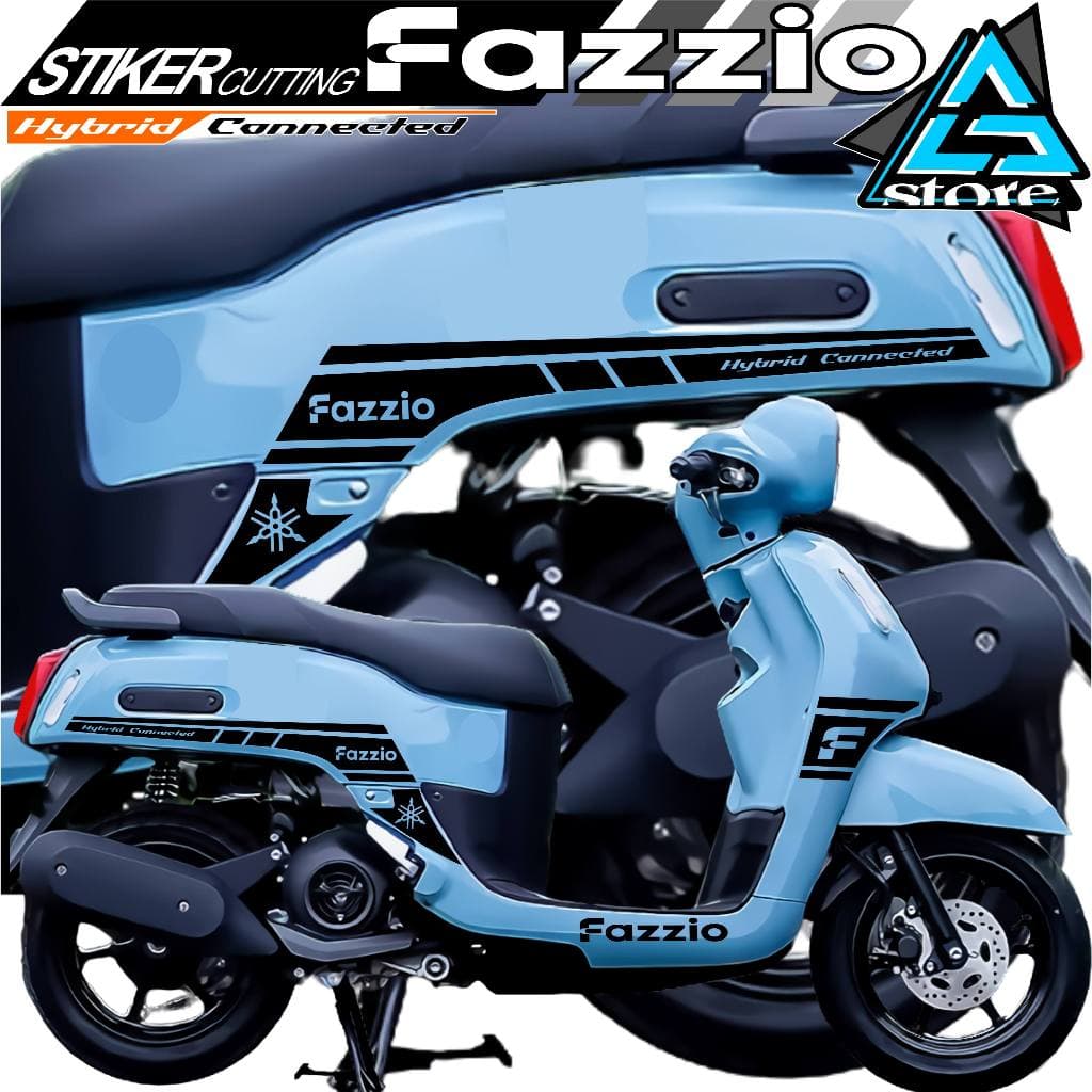 FAZIO STRIPING/F.054/สติ๊กเกอร์ FAZIO/แถบ YAMAHA/สติ๊กเกอร์ FAZZIO/แถบ FAZZIO/STRIPING
