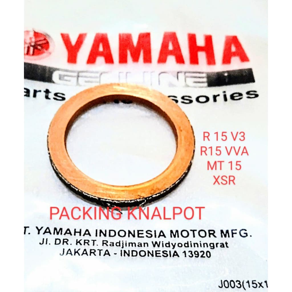 Yamaha R15 R15 VVA.MT15 บรรจุปะเก็นท่อไอเสีย XSR.N MAX เดิม