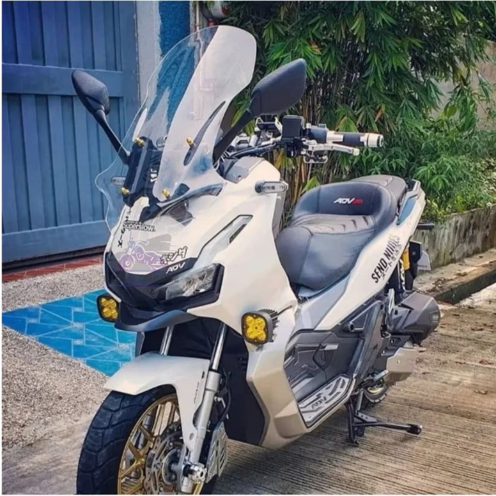 กระจกบังลม Honda ADV 150 ADV 160 Sporty Type X-ADV High Visor adv 150/160cc รุ่นทัวร์ริ่งแนวสปอร์ตสูง