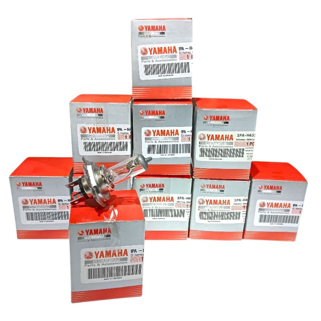 ขายส่ง (10 ชิ้น) 12V/35W สามโพรงไฟหน้าหลอดไฟสําหรับ Yamaha Vixion Old Vixion New MX King Byson R15 Part Code 1PA