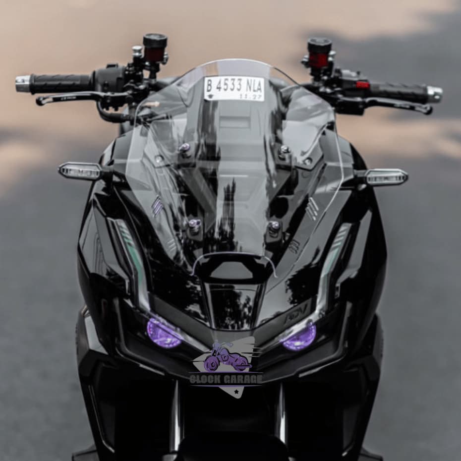 กระจกบังลม ADV 160 รุ่น Carbu Fang Visor ADV 150 Carbu fang ocito street V2 มาตรฐาน tdr