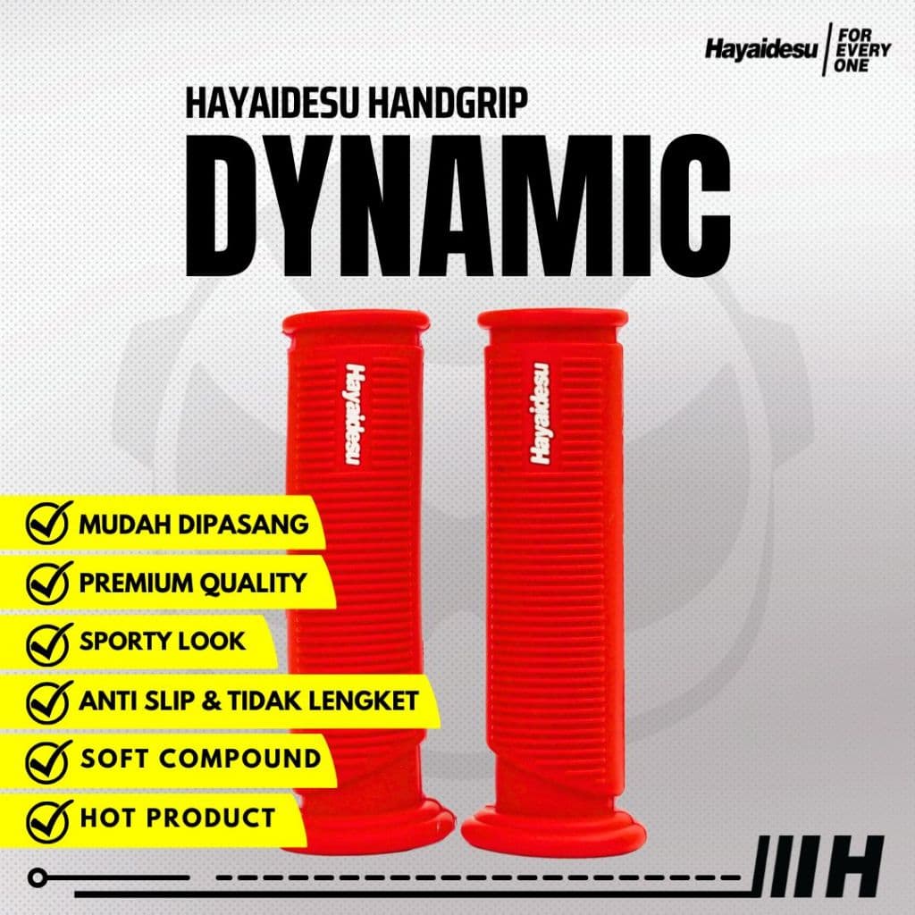 ปลอกแฮนด์ DYNAMIC - ปลอกแฮนด์สําหรับ Vespa Matic Sprint, Lx, Primavera, GTS Motorcycles (ปลายเปิด) HAYAIDESU (ขวาและซ้าย)