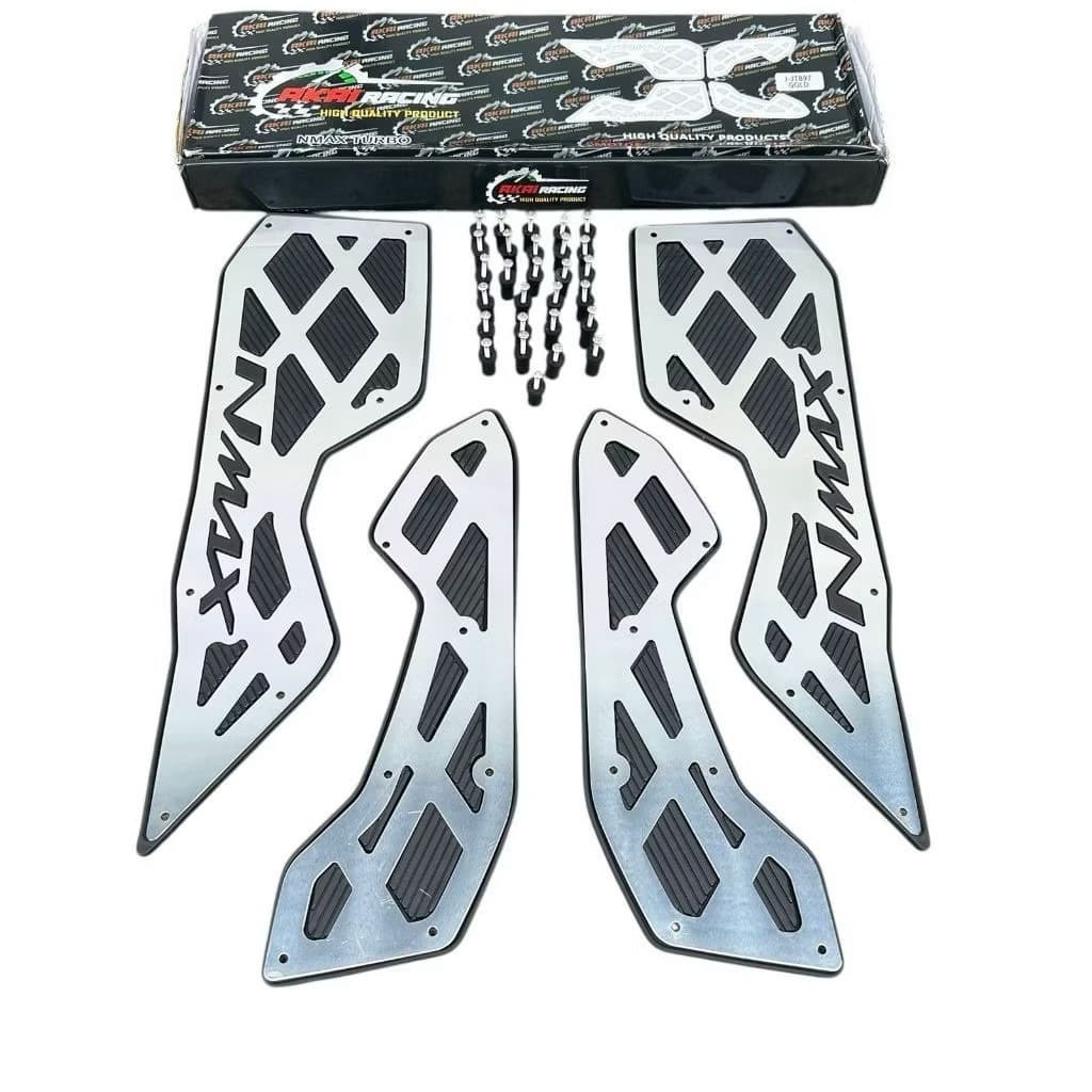 Nmax Turbo Borders Nmax Neo-S พรมพักเท้า Nmax Turbo Tech Max Ultimate Full Cnc Akai Racing-BorneoMotorariasi