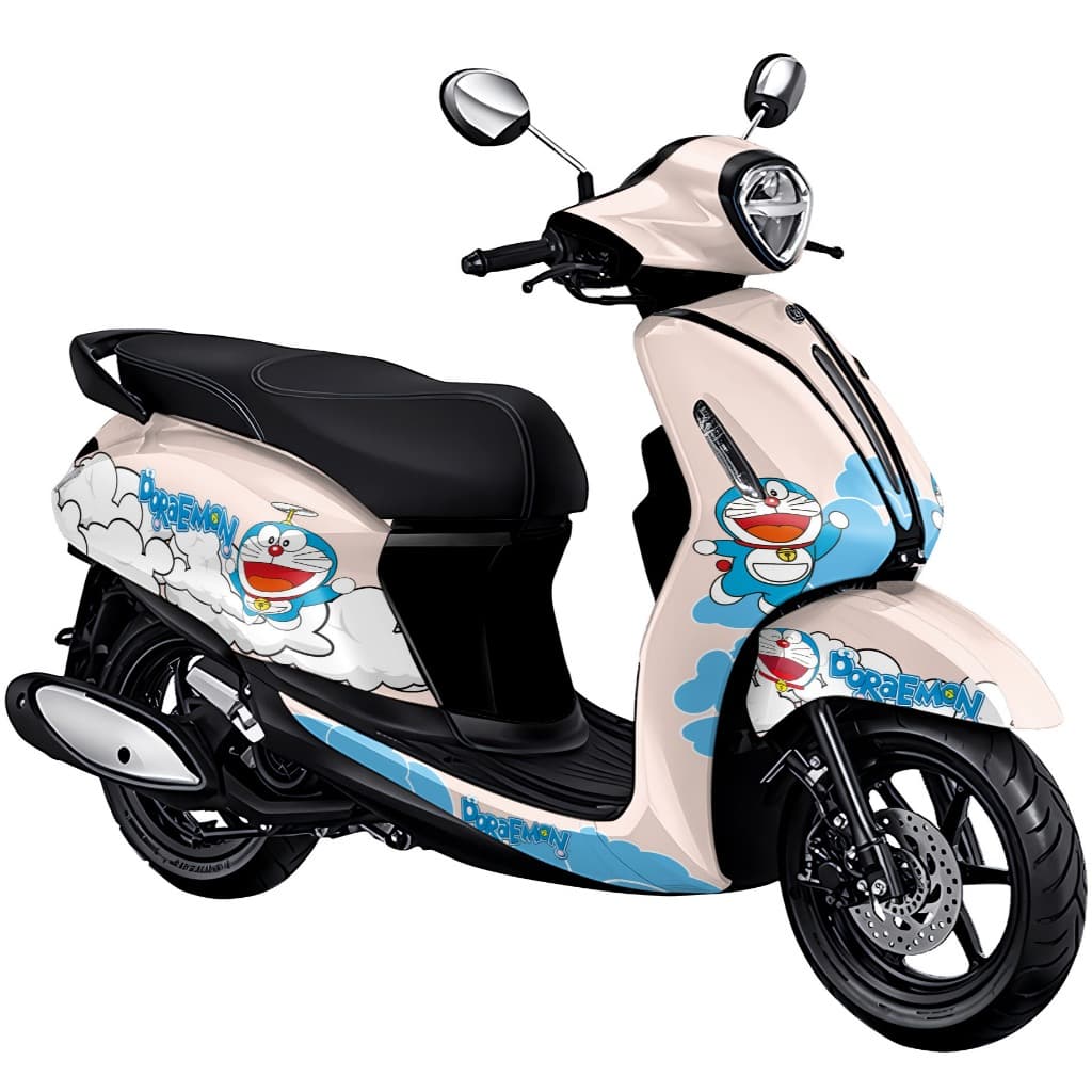 Filano Full Body Decal Yamaha Grand Filano 125 Motorcycle Full Body Sticker - Doraemon 08