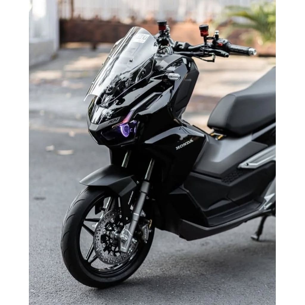 กระบังหน้า ADV 150 160 Visor ADV 150 160 กระจกบังลม ADV 160 150 Carbu Fang ความหนา 4 มม.