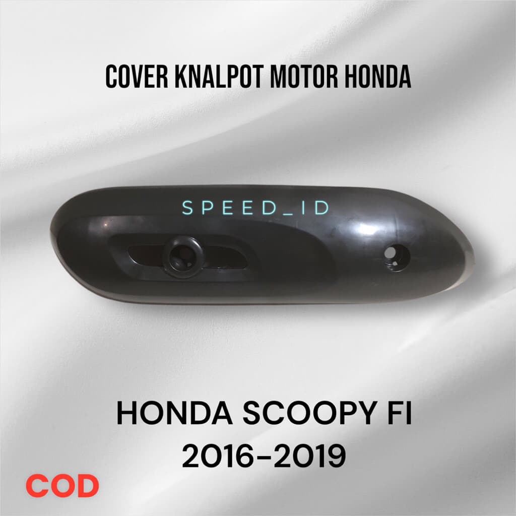 ฝาครอบท่อไอเสีย-ฝาครอบโล่ Exhaust Scoopy eSP K93-Scoopy eSP K16R-Scoopy Fi eSP 2016-2019-Honda