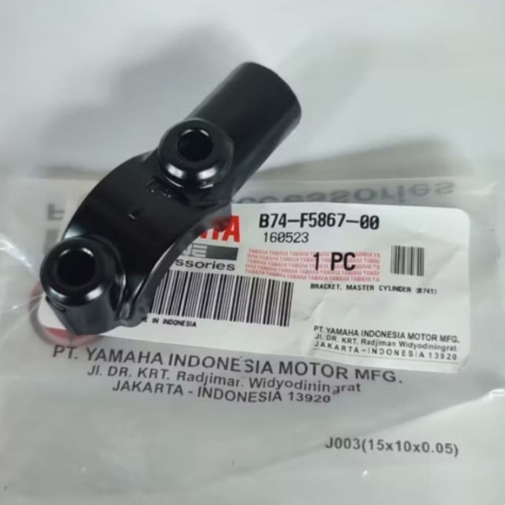 B74-F5867-00 ที่วางกระจกมองหลัง XMAX 250 X-MAX 300 X max 250 เดิมขวาและซ้ายกระจกมองหลังวงเล็บ R25 MT25 Brembo R1 R6