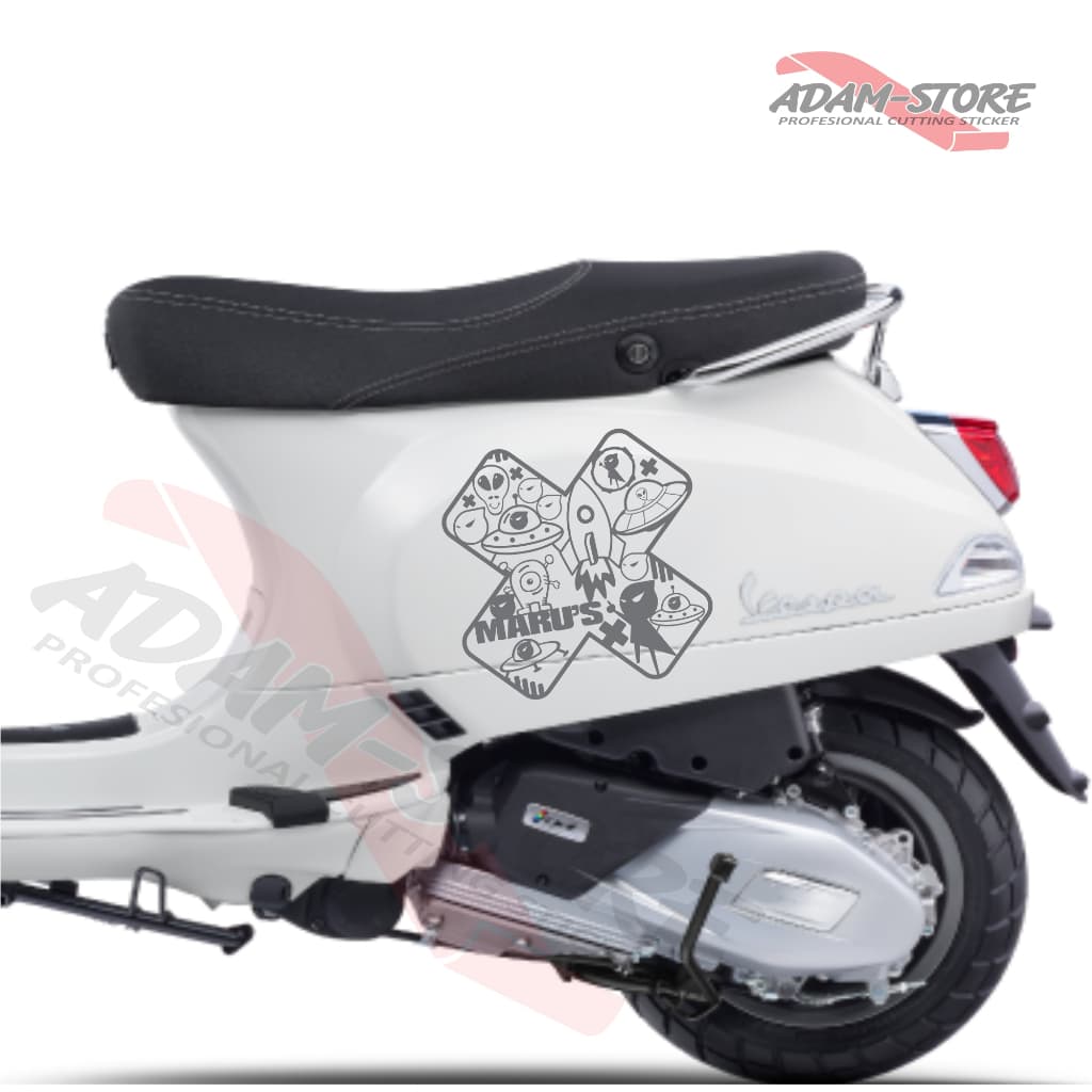 VLX3 Vespa Lx Sticker / Marus Sticker / Vespa Lx Motorcycle Sticker / Vespa Lx Striping