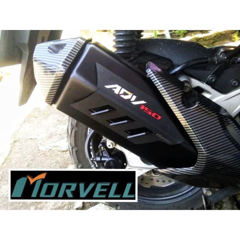 ADV 150 Adv160 ผ้าคลุมท่อไอเสียประดับเก่าหรือใหม่