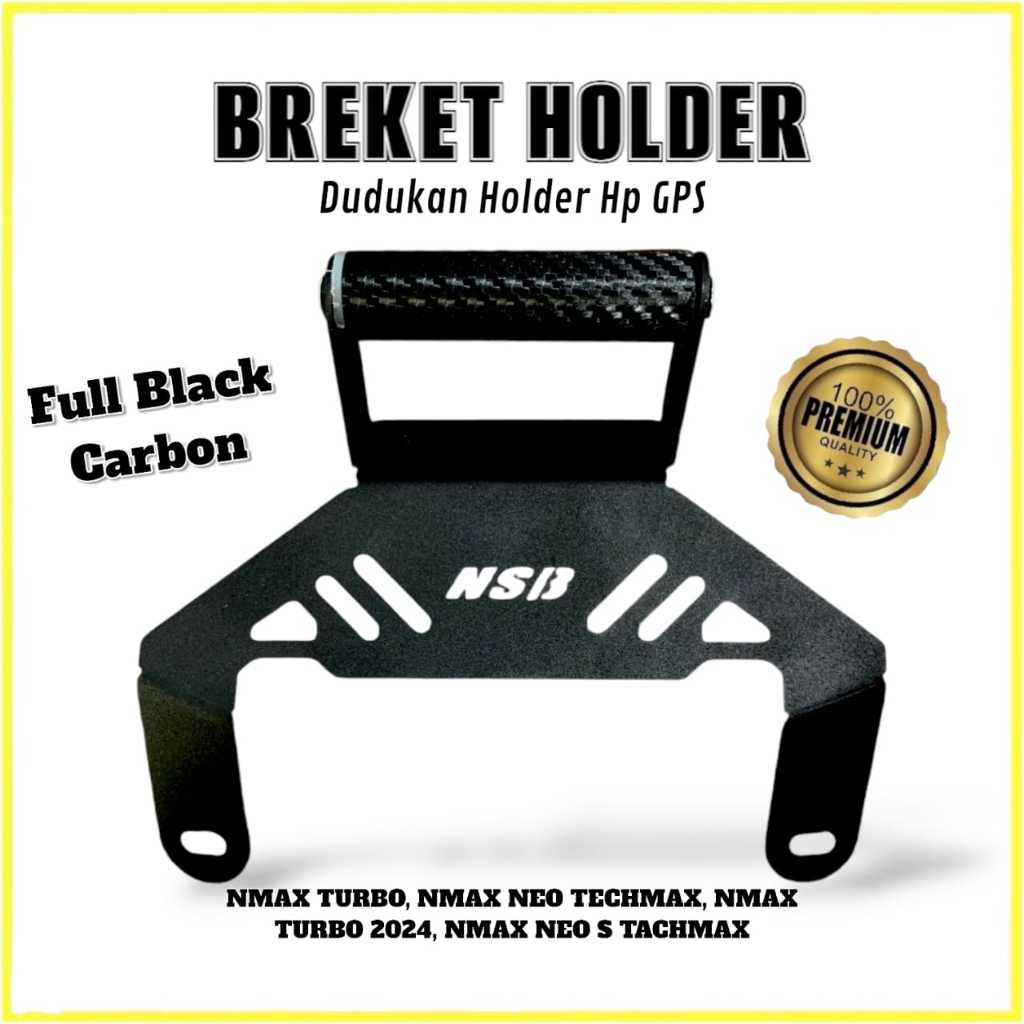 HP GPS Holder Bracket ที่วางโทรศัพท์ GPS Holder Nmax Turbo Nmax Neo Tachmax Nmax Turbo 2024 วัสดุเหล็ก JRG55