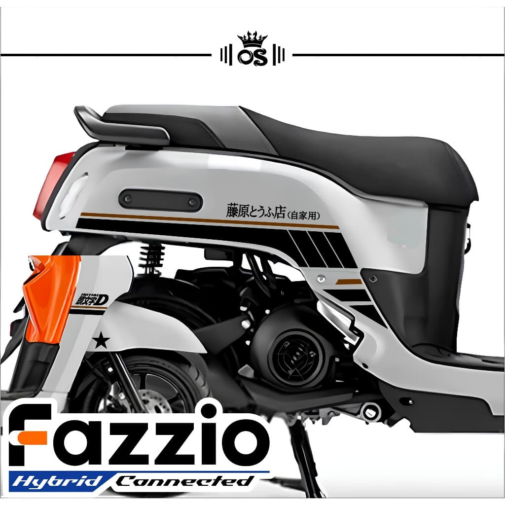 FAZZIO CUTTING STICKER / MTF 51 / FAZIO STRIPING / YAMAHA FAZZIO STICKER / ใหม่ล่าสุด