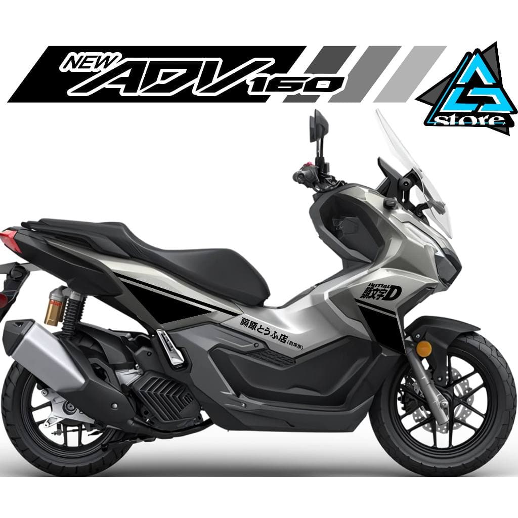 ใหม่ ADV 160/AV.455 STRIPING/สติ๊กเกอร์ญี่ปุ่น/INITI D STRIPING/INITI D STICKER/SIMPLE STICKER/ADV DECAL