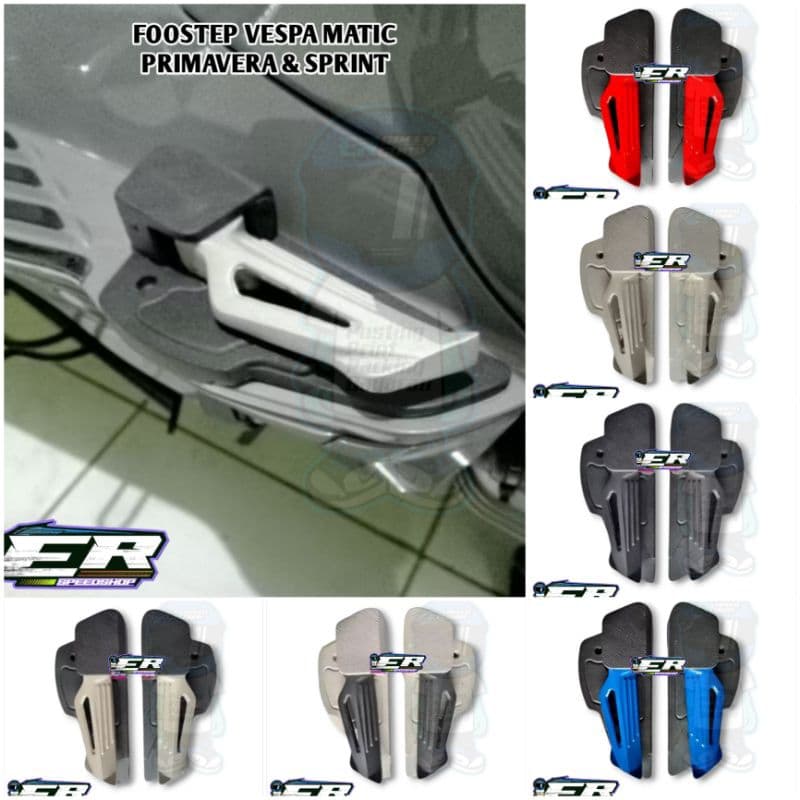 Footstep Vespa Matic Primavera Sprint Vespa LX S 125 iget step bost พักเท้า vespa matic