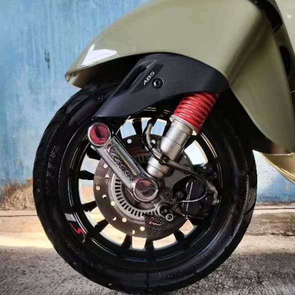 "VESPA BRAKE COOLER" Volmarx Carbon Airscope Vespa Matic Sprint & Primavera
