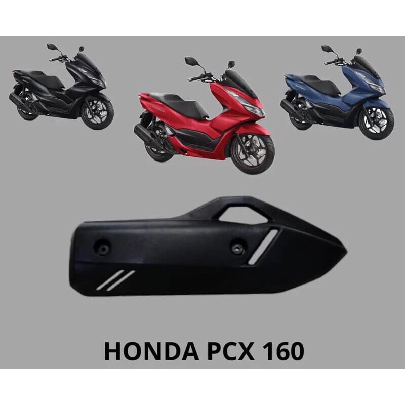 ฝาครอบกันรอยท่อไอเสีย - ฝาครอบบังลม - Pcx 160 Cbs Abs - Honda