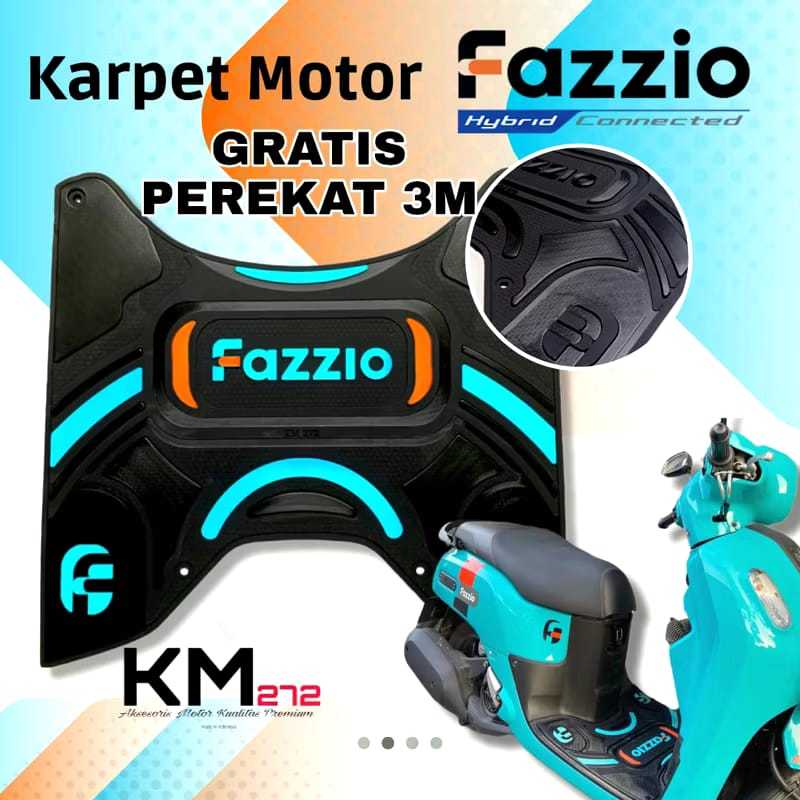 Yamaha Fazzio Variations | พรมยางเต็ม Yamaha Fazzio