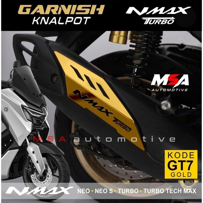 ท่อไอเสีย Garnish Nmax Neo S - Nmax Neo - Nmax Turbo - Nmax Turbo Tech Max