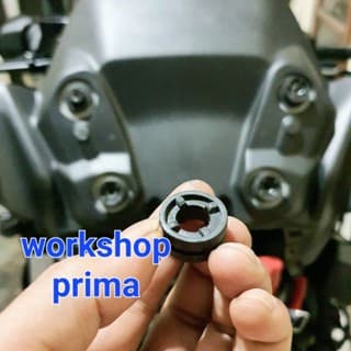 ยาง Grommet Damper Tie ชิวหน้ากระจก Winsil Visor Xmax ใหม่เชื่อมต่อ X Max 250 2023 - 2024