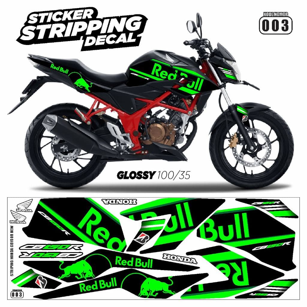 สติ๊กเกอร์มอเตอร์ไซค์ Honda cb150r ใหม่ 2015 2018, Honda CB 150 r แถบ, สติ๊กเกอร์ CB