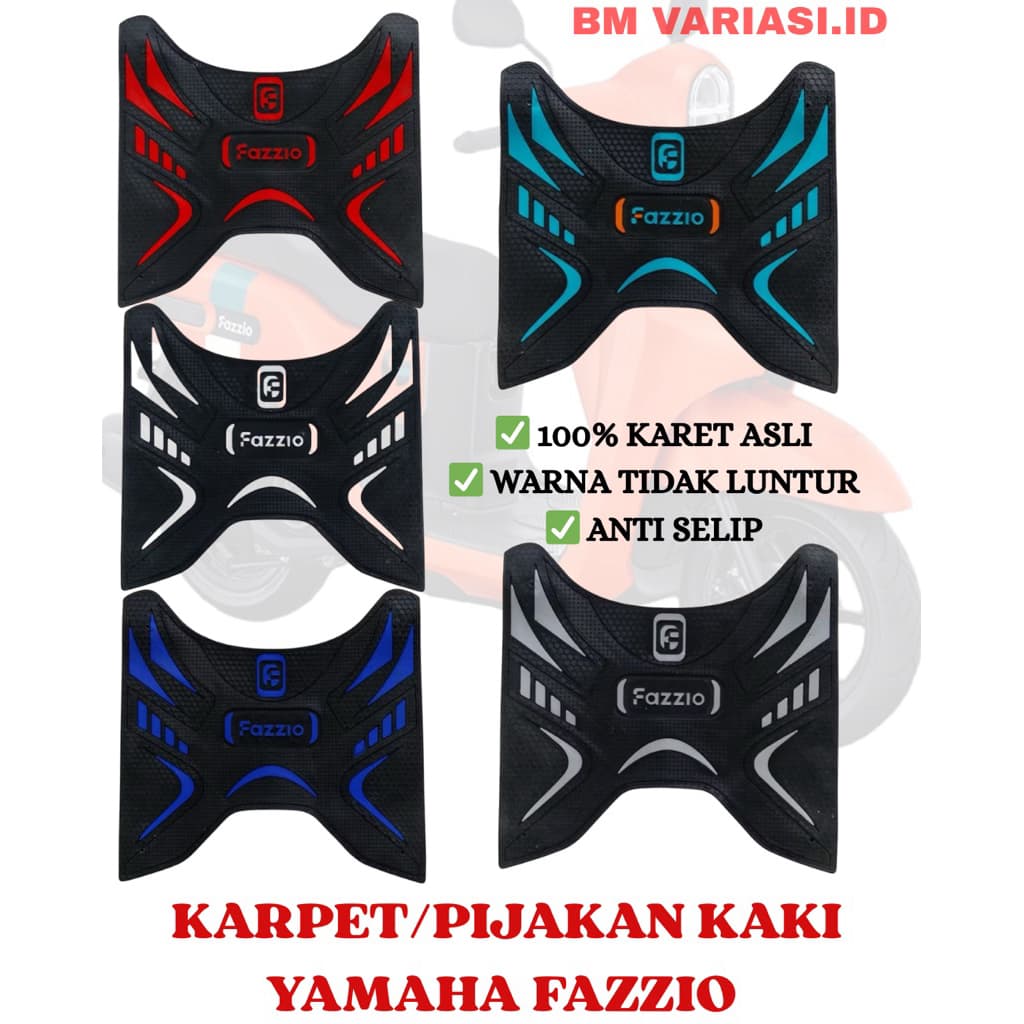 YAMAHA FAZZIO FOOTREST/YAMAHA FAZZIO MOTORCYCLE CARPET
