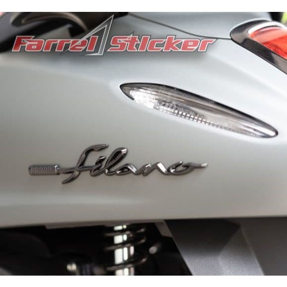 สติ๊กเกอร์ Filano Emblem 3D Yamaha grand Filano