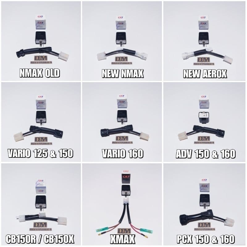 ซ็อกเก็ตและไฟฉายเบรกไฟฉาย PNP NMAX XMAX ใหม่ NMAX AEROX 155 NMAX NEO NMAX TURBO VARIO 125 VARIO 150 VARIO 160 PCX 150 PCX 160 ADV 150 ADV 160 ใหม่ CB150R CB150X & VIXION R