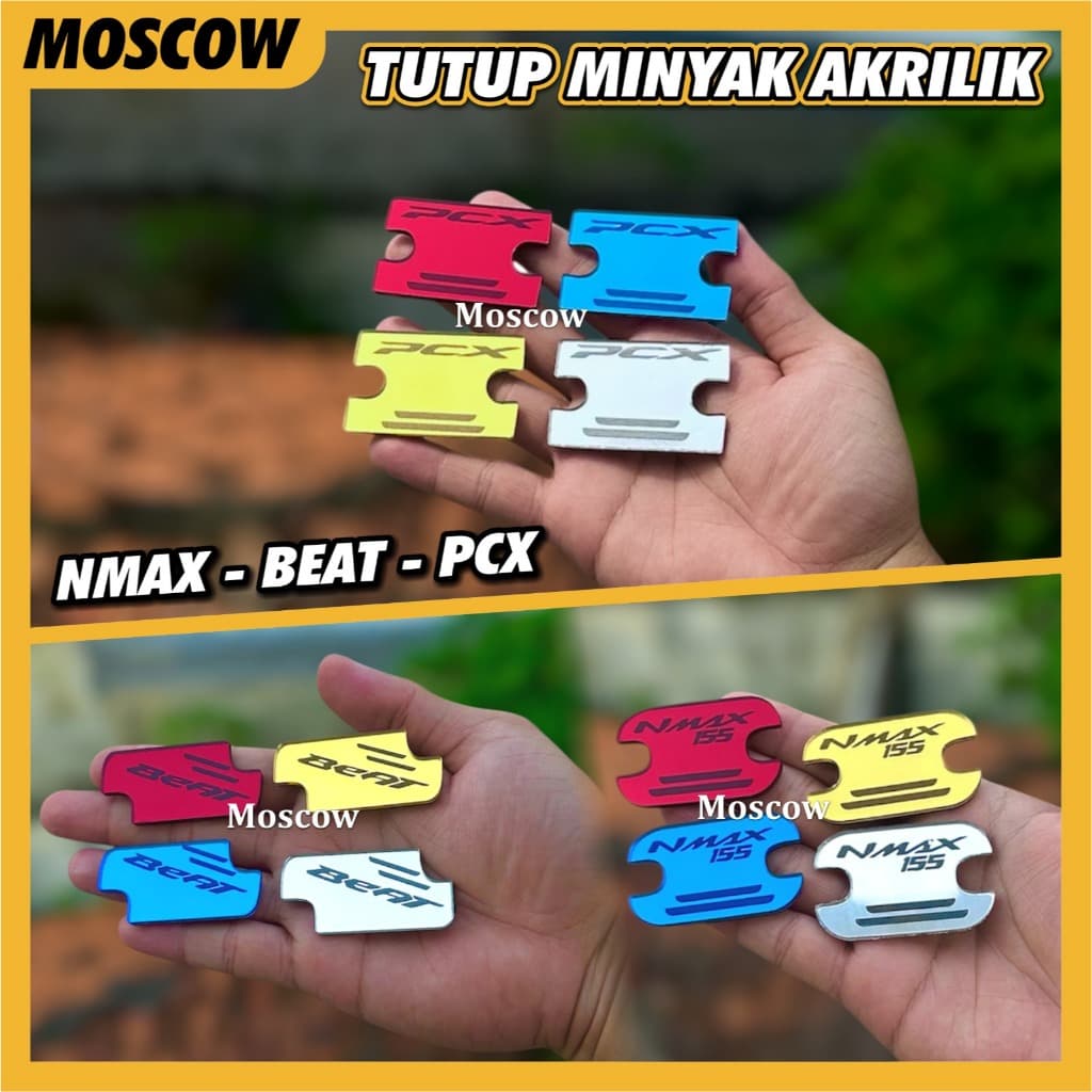 อะคริลิคฝาน้ํามันเบรคสัญลักษณ์ PCX 160 PCX 150 BEAT FI ESP POP DELUXE STREET NMAX NE NMAX OLD NMAX NEO S NMAX TURBO NMAX 155 เชื่อมต่อ PNP สติกเกอร์ ACRYLIC ด้านหน้าฝาครอบเบรค 2M อะคริลิค MIRROR รถจักรยานยนต์น้ํามันเบรก