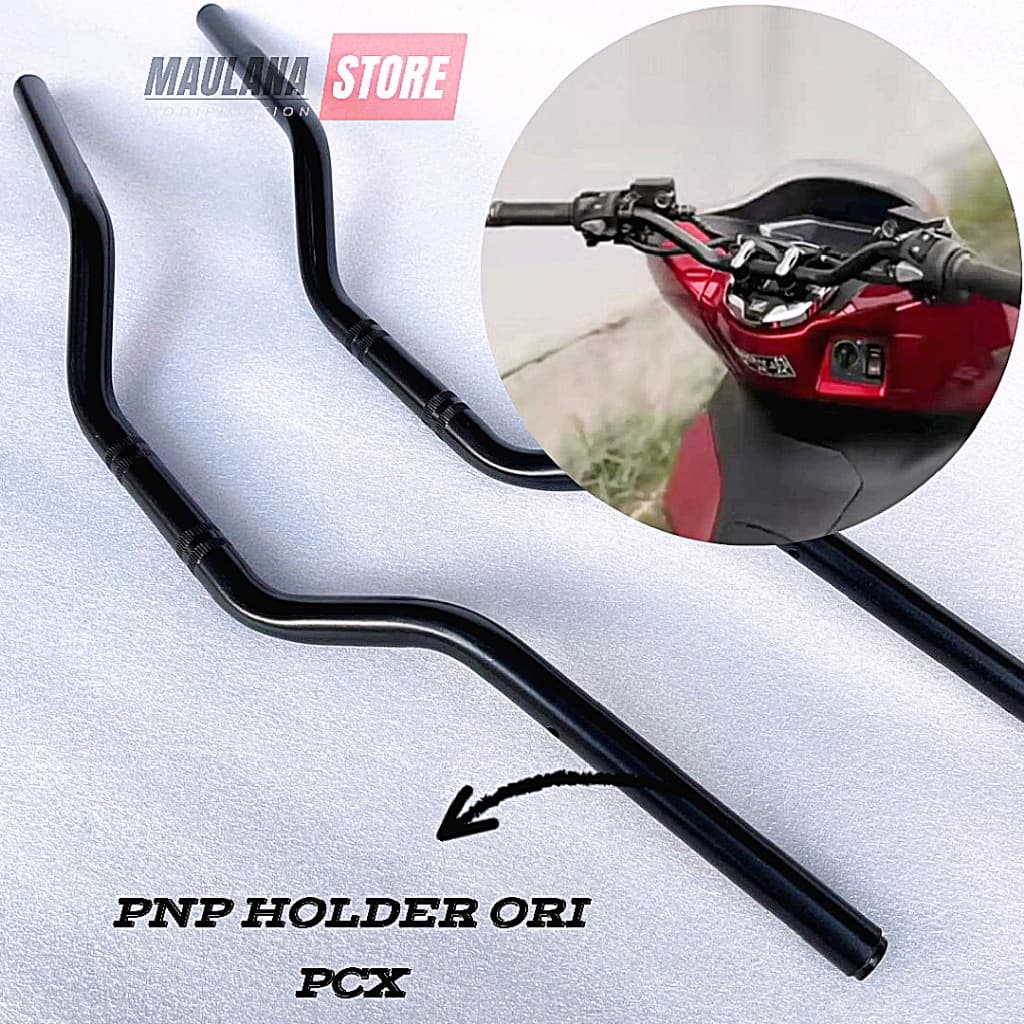 W175 Custom PCX 160 & PCX 150 CBU แฮนด์ – วัสดุหนา สีดําด้าน