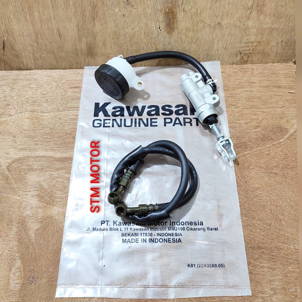 ชุดหลักเบรคหลัง + สายเบรคหลัง Kawasaki KLX, KLX BF, KLX S, KLX เก่า/เก่า, Dtracker