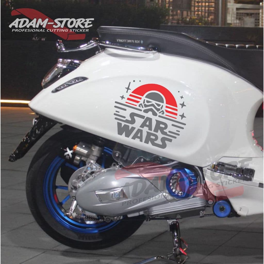 STARWARS Sticker // Vespa Sprint Motorcycle Sticker // Vespa Primavera StarWars Sticker - SWR