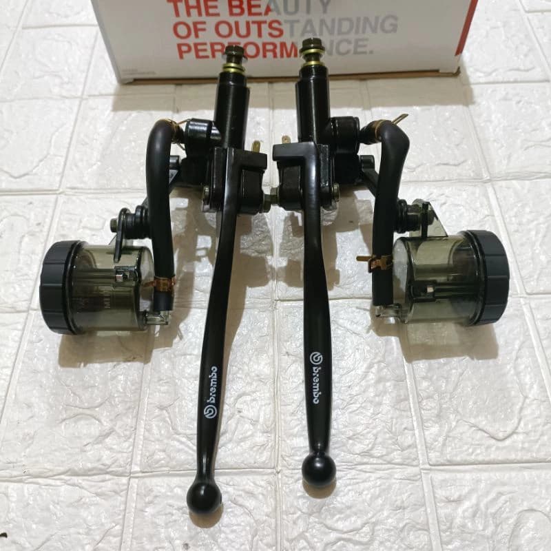 NMAX DOUBLE BIG SMOKE เบรคท่อ MASTER/NMAX BIG SMOKE เบรคหน้า MASTER NMAX ใหม่/NMAX OLD/PCX150/ADV 150 ORIGINAL PS MOTOSHOP