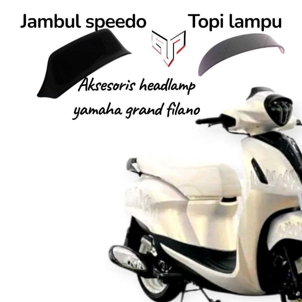 Yamaha grand Filano Italy รุ่นและ speedo Italy ฝาไฟ Filano visor หมวกไฟหน้า