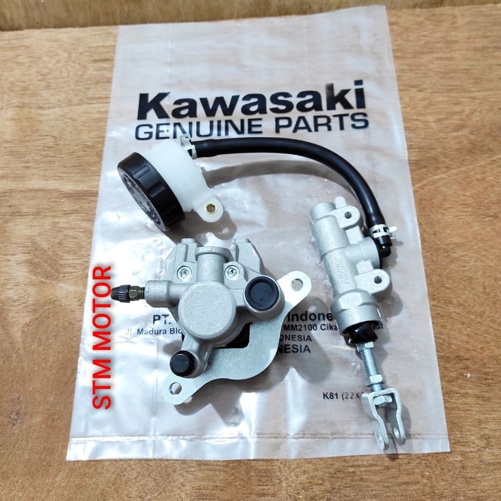 คาลิปเปอร์ดิสหลัง+ชุดโทเบรคหลัง Kawasaki KLX, KLX 150, KLX BF, KLX เก่า/เก่า, Dtracker