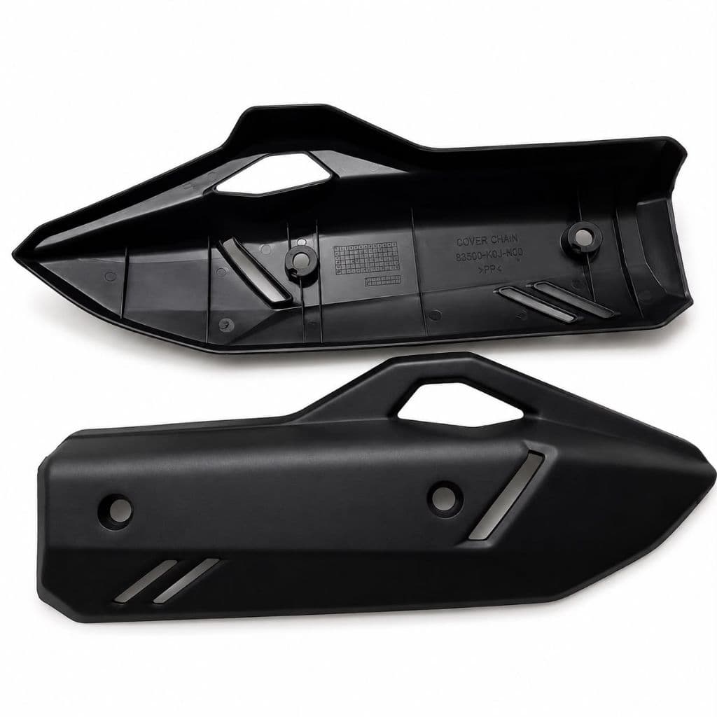 ฝาครอบท่อไอเสีย Vario 160 / PCX 160 – ฝาครอบป้องกันท่อไอเสียพลาสติก ABS พรีเมี่ยม