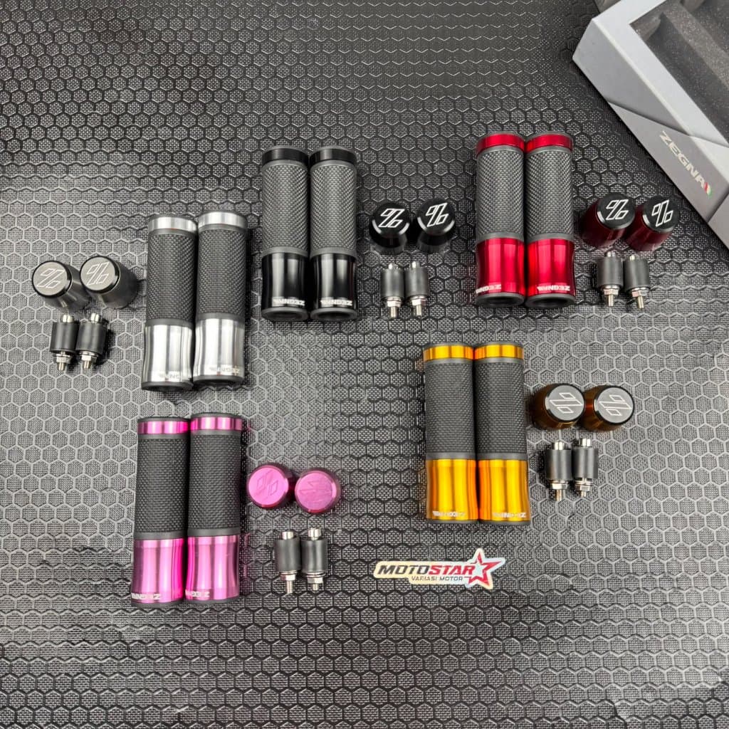ปลอกแฮนด์ Handfat Plus Bar End Hg-02 Vespa Sprint Primavera S Lx Lxv - ZEGGA