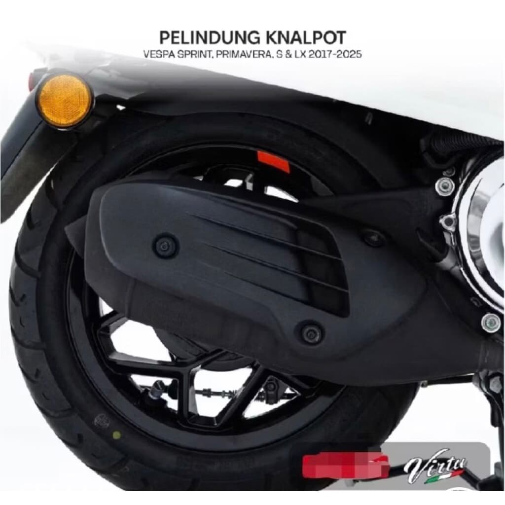 Virtu Vespa Sprint Primavera S LX Iรับฝาครอบท่อไอเสีย