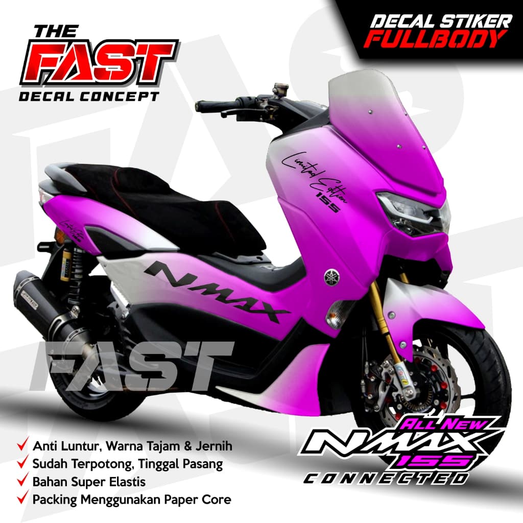 (ANTILUNTUR) สติ๊กเกอร์รูปลอก Nmax สติ๊กเกอร์ใหม่ Yamaha Nmax 155 ใหม่ สติ๊กเกอร์รูปลอกกิ้งก่าเต็มตัว nmax สติ๊กเกอร์ใหม่ nmax เต็มตัว